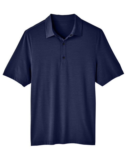 North® End Men's JAQ Snap-Up Stretch Performance Polo