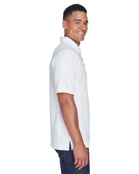 North End® Men's Recycled Polyester Performance Piqué Polo
