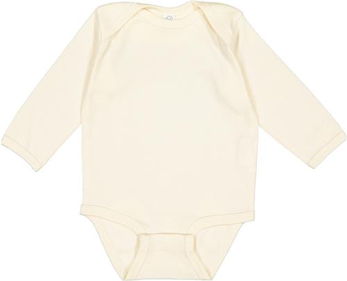 RADYAN® Infant Fine Jersey Long Sleeve Bodysuit