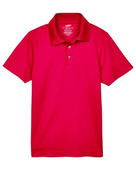 UltraClub® Youth Cool & Dry Mesh Piqué Polo