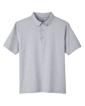 UltraClub® Men's Lakeshore Stretch Cotton Performance Polo