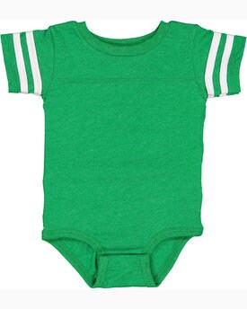 RADYAN® Infant Football Classic Crew Neck Short Sleeve Bodysuit