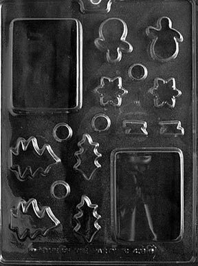 Christmas Scene Chocolate Mold