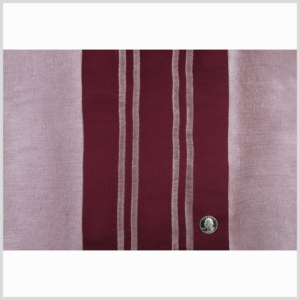 Mulberry Stripes Tone on Tone