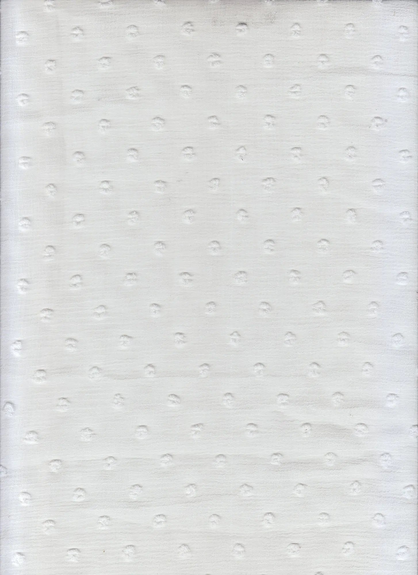 Waffle Swiss Dot Chiffon Fabric 100% Polyester 59/60'' Wide