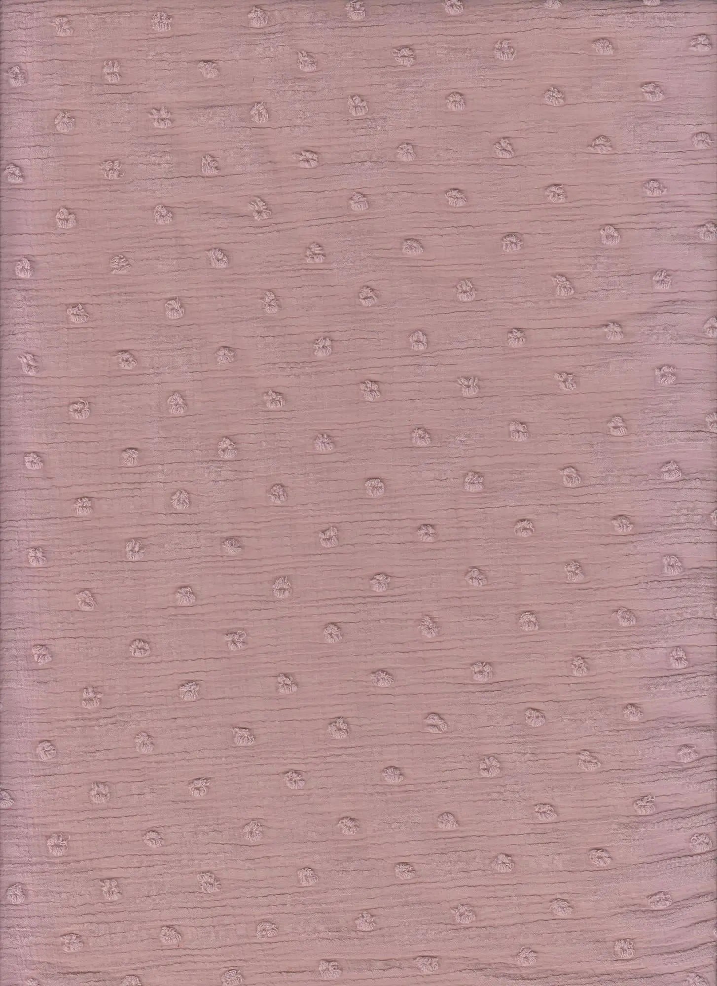 Waffle Swiss Dot Chiffon Fabric 100% Polyester 59/60'' Wide