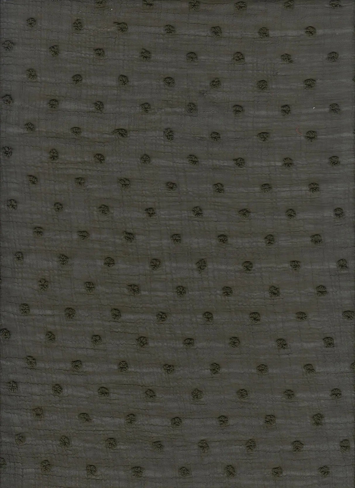 Waffle Swiss Dot Chiffon Fabric 100% Polyester 59/60'' Wide