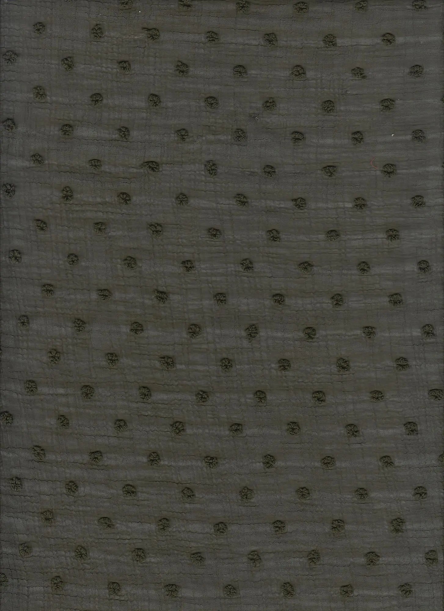 Waffle Swiss Dot Chiffon Fabric 100% Polyester 59/60'' Wide