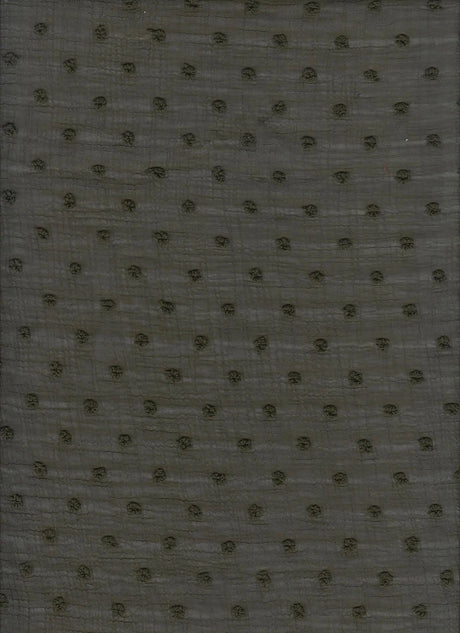 Waffle Swiss Dot Chiffon Fabric 100% Polyester 59/60'' Wide