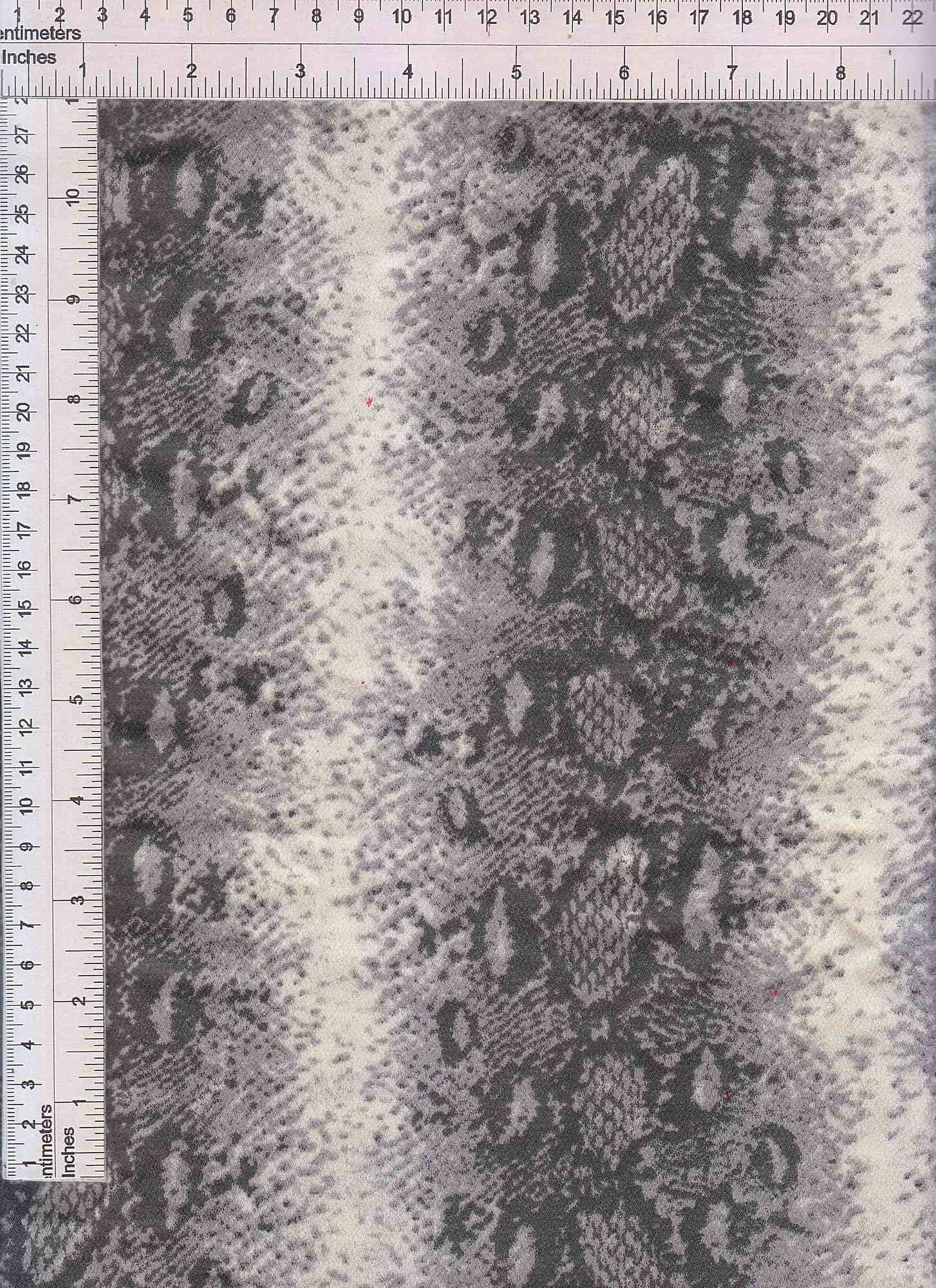1 Yard Satin Snake Skin Print Fabric, 57/58'' Wide 100% Polyester