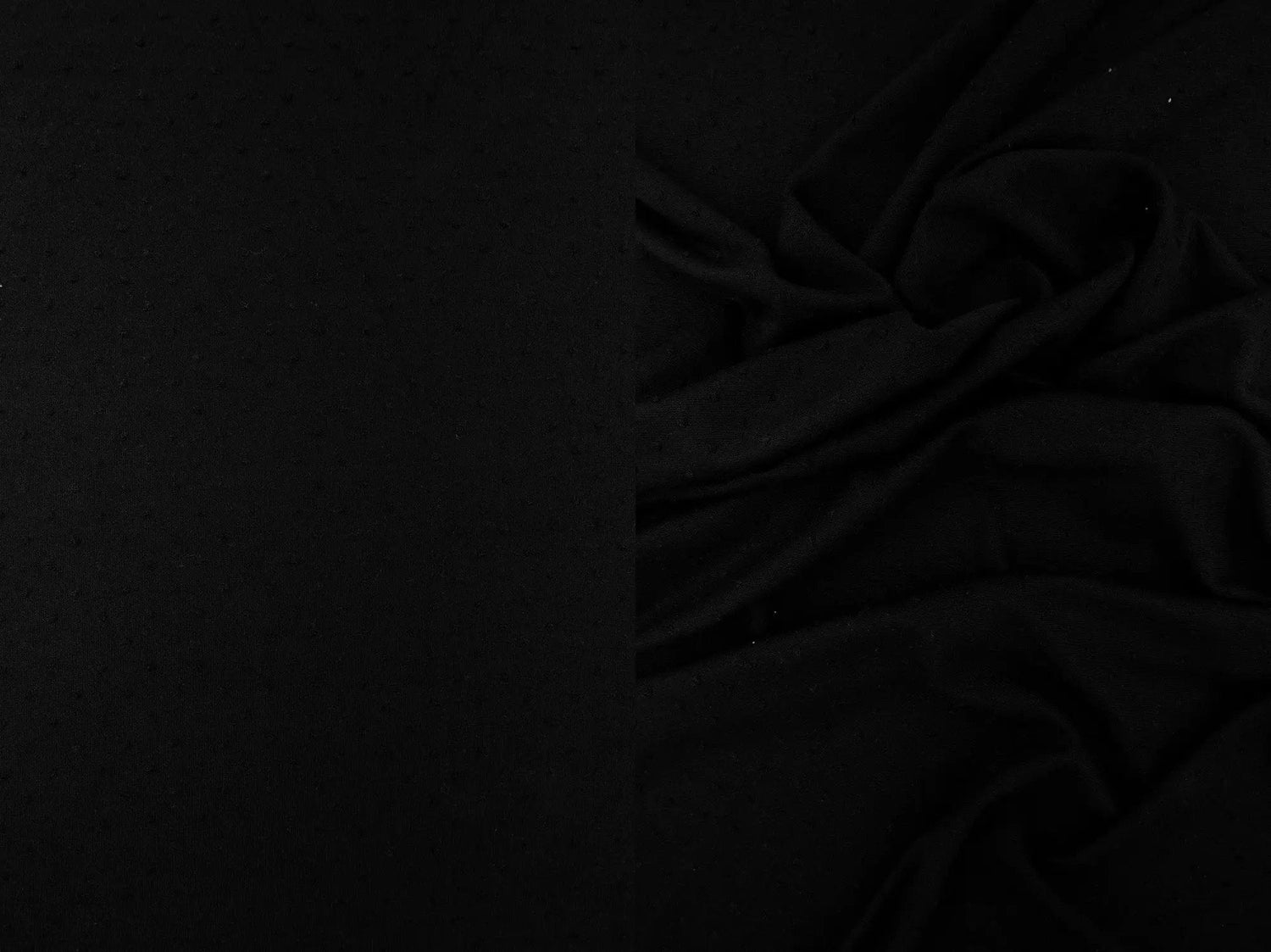 1 Yard Knit Jacquard Swiss Dot Fabric Soft Stretch Polyester Rayon 58/60 Inches Wide