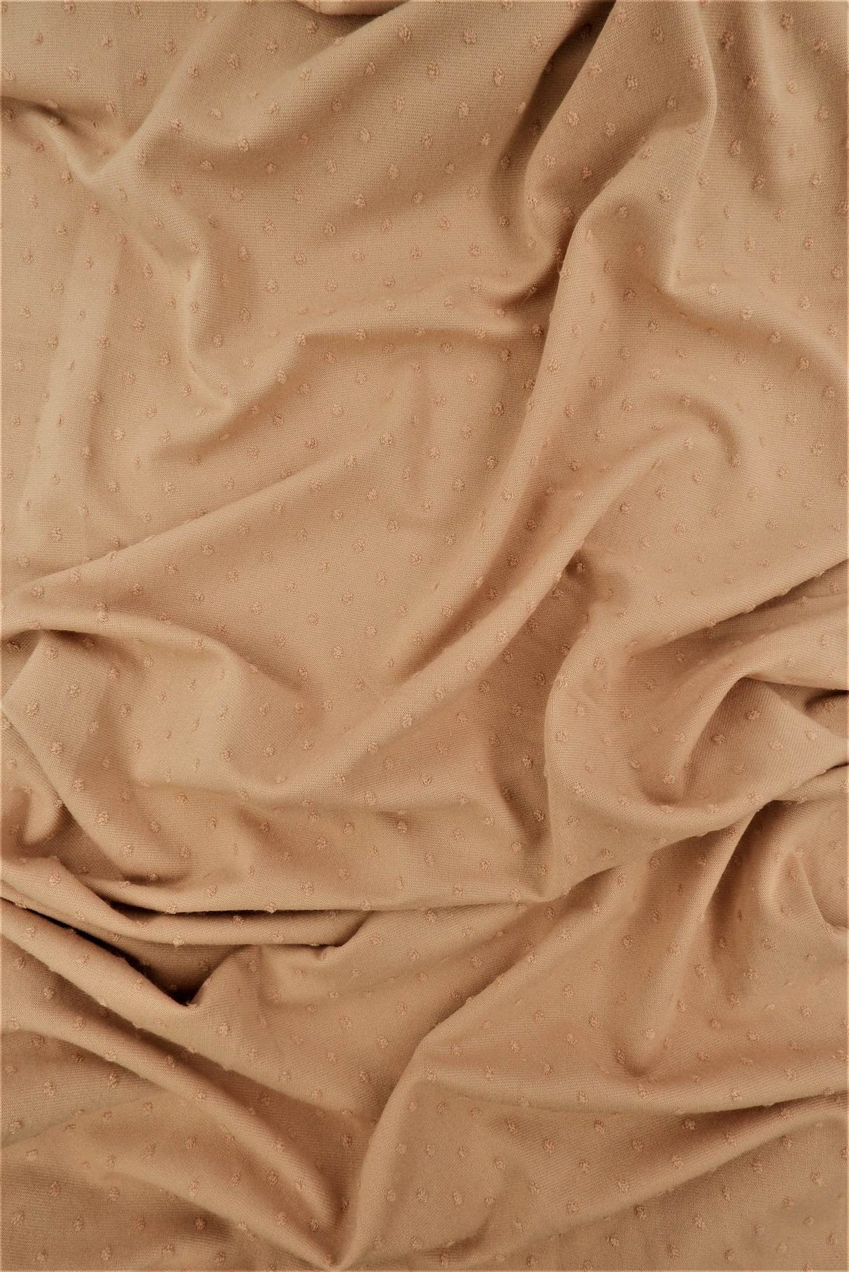 Knit Jacquard Swiss Dot Fabric 1 Yard Stretch Textured Lightweight 58/60" Wide