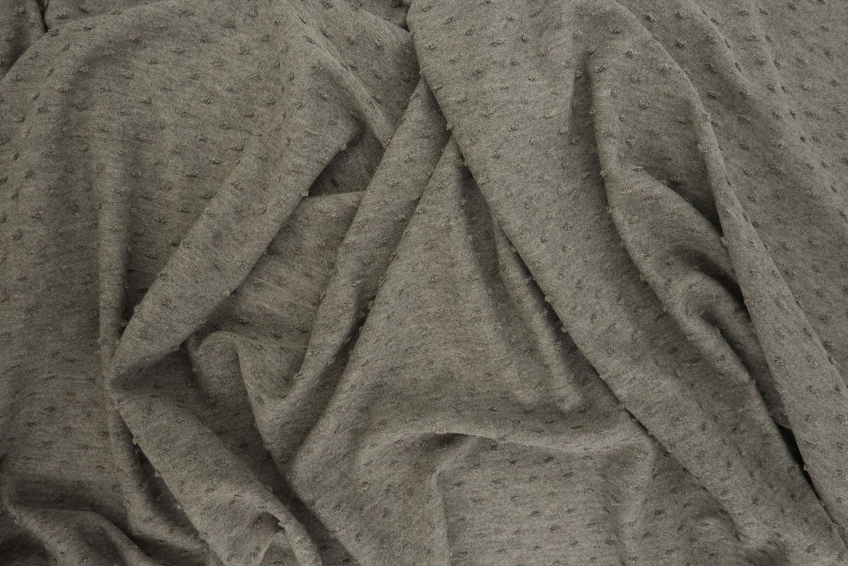 Swiss Dot Jacquard Stretch Knit