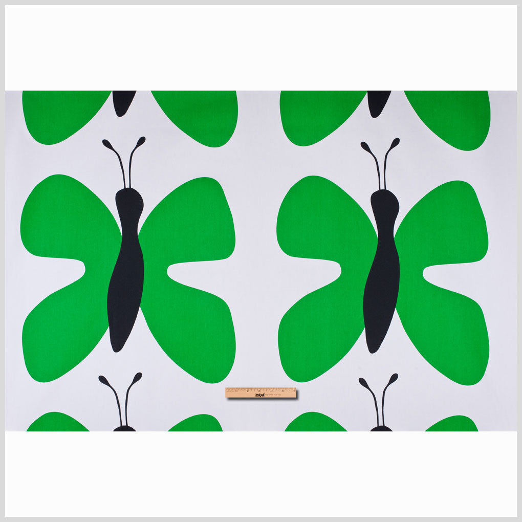 Green Print Graphic Cotton