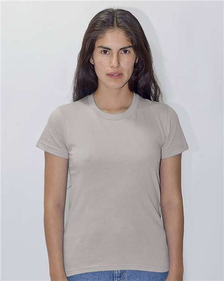 USA-Made Women's Fine Jersey T-Shirt