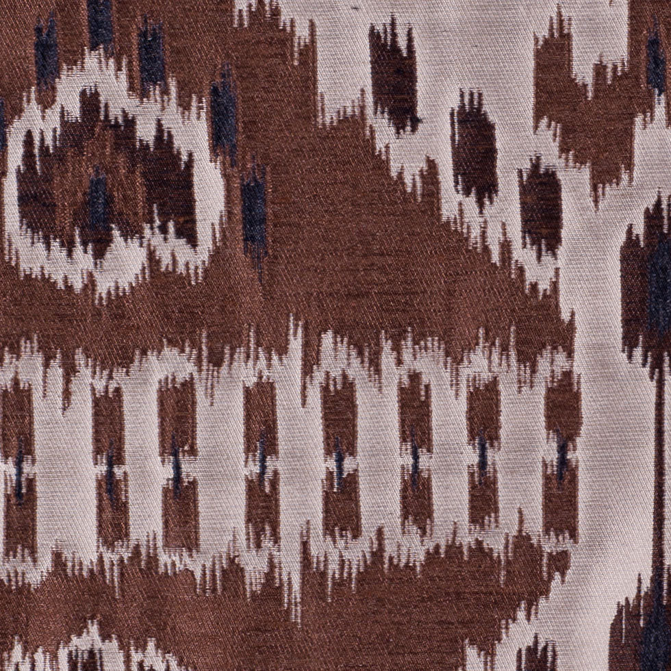 Brown Ikat Poly