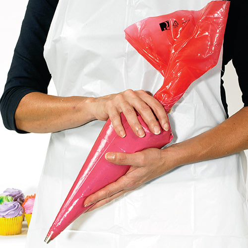 High-Heat Red Pastry Bags 21" - Pack of 80