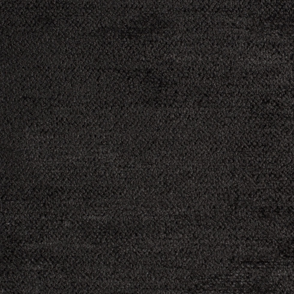 Black Solid Chenille