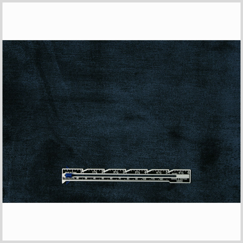 Blue Solid Chenille