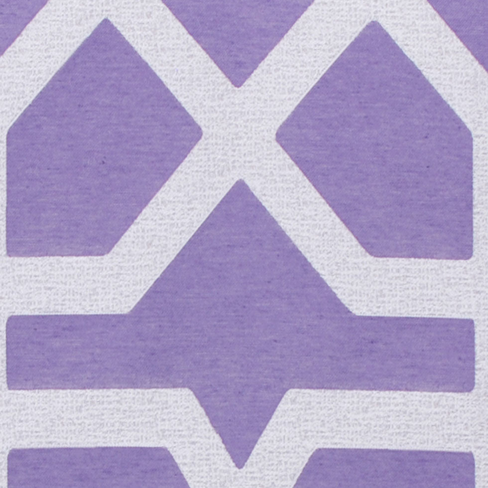 Purple Geometric Poly