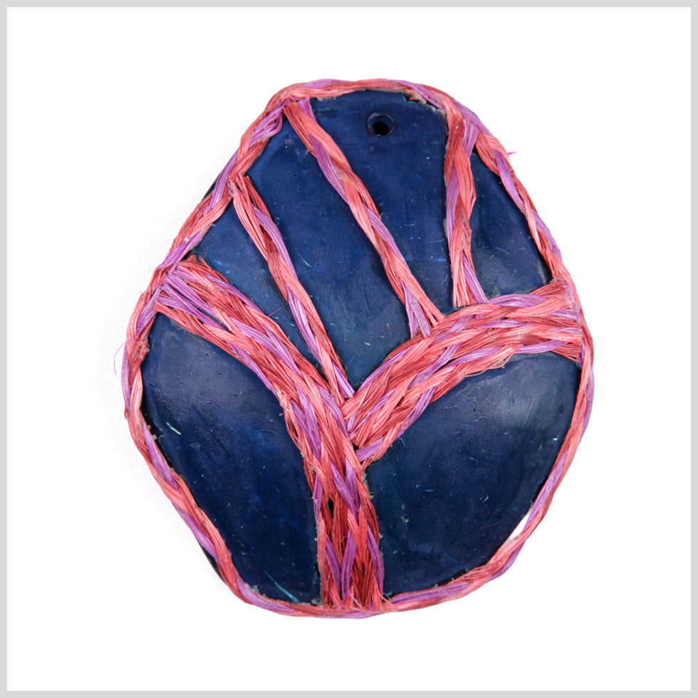 Navy/Pink Coconut Pendant - 120L/76.2mm