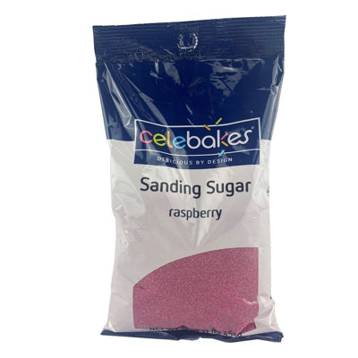 Raspberry Sanding Sugar - 16 Ounce