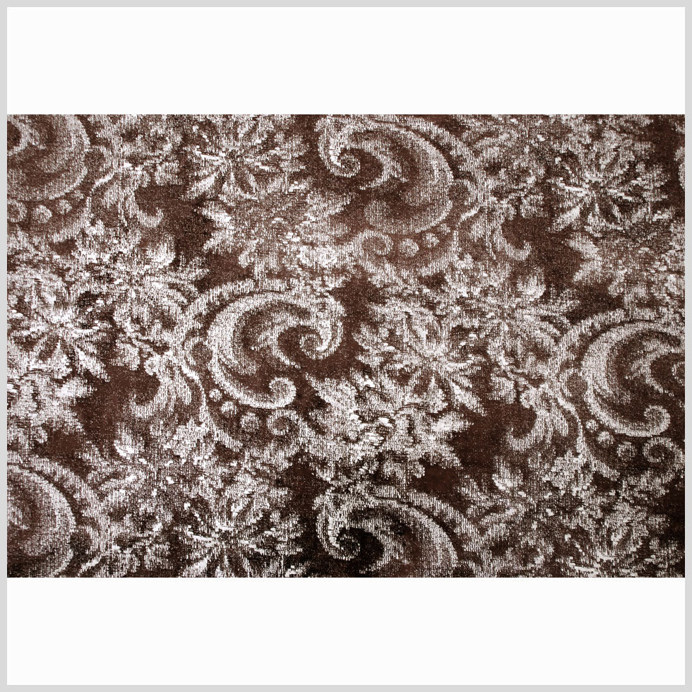 Brown Classical Shimmery Velvet