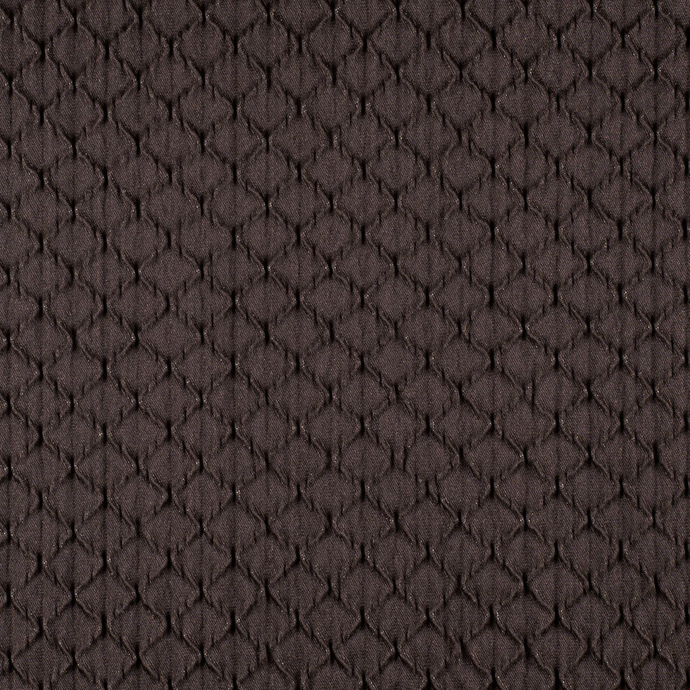 Brown Diamonds Satin Poly
