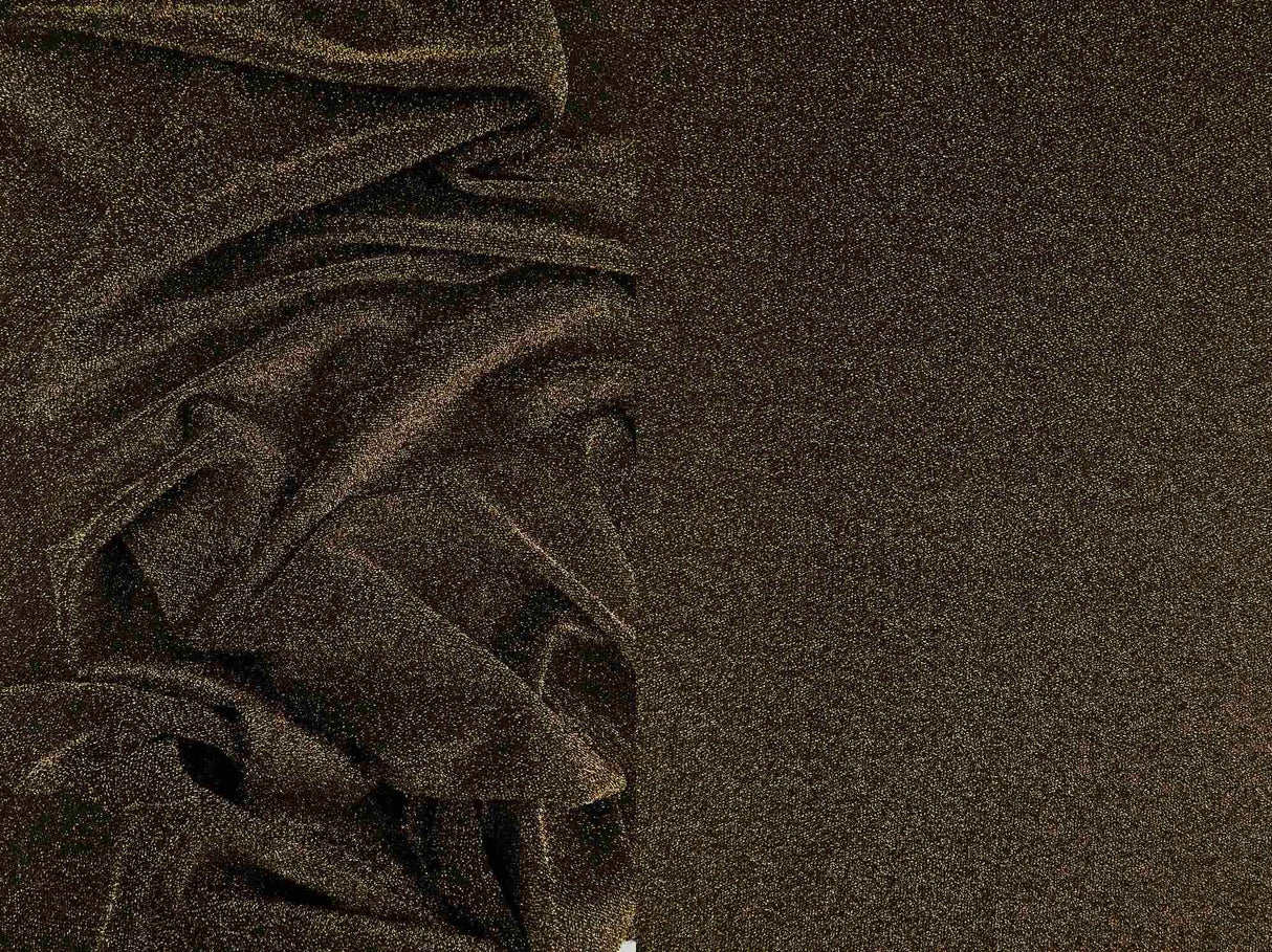 1 Yard Jersey Knit Fabric with Lurex, Soft Stretch Sparkly Finish 58/60" Wide