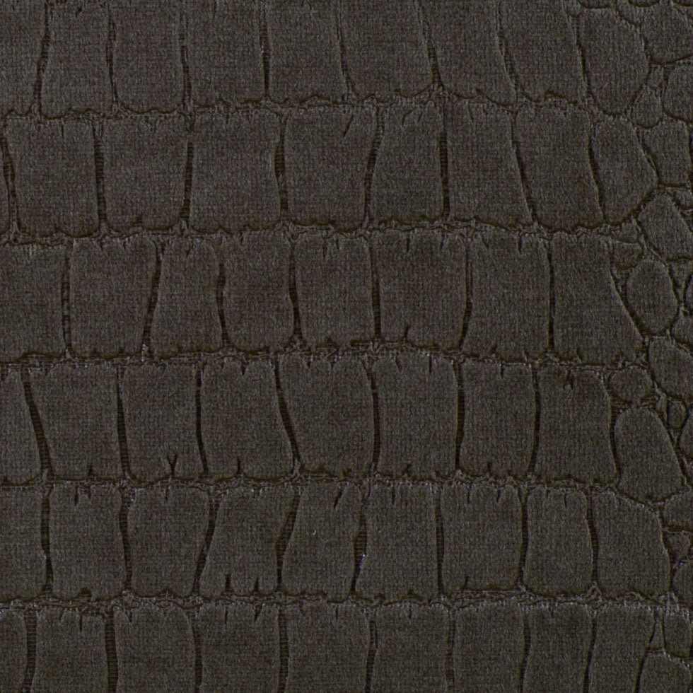 Brown Animal Upholstery Velvet