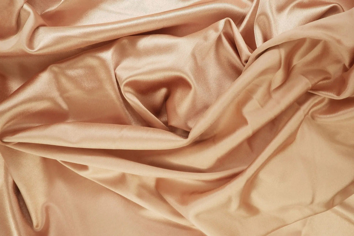 1 Yard Bridal Satin Stretch Casino Fabric Smooth Shine 58/60" Wide