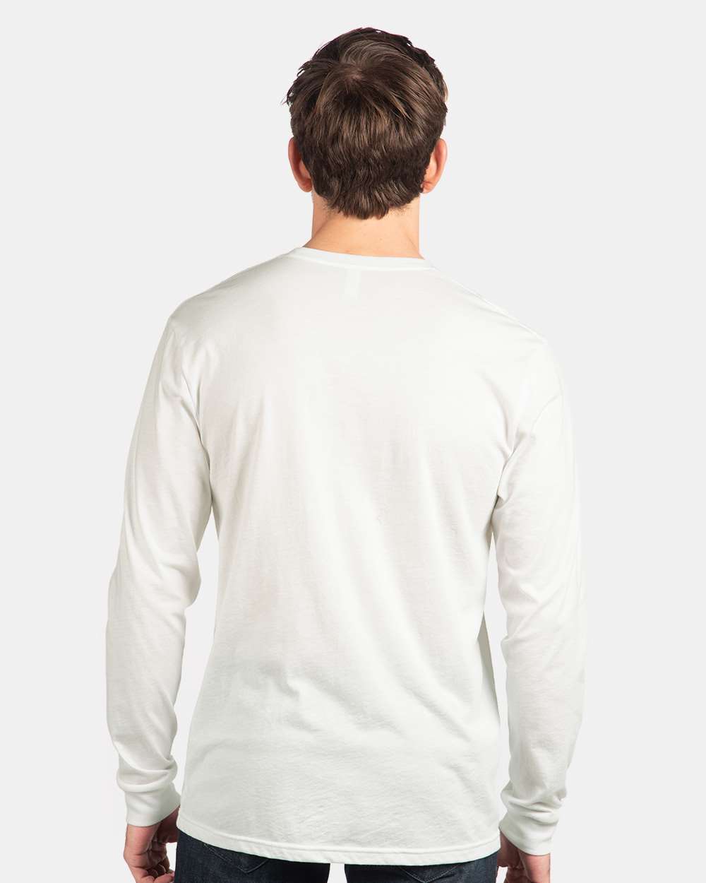 Next Level® CVC Long Sleeve Crewneck T-Shirt