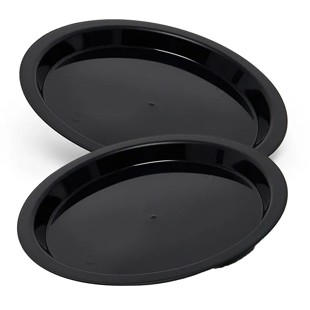 25 Pieces High Rim Polypropylene Platters 12" & 18"