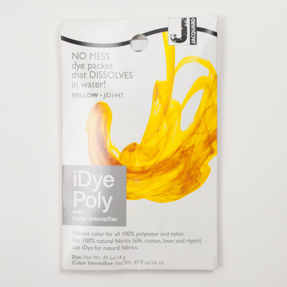 Jacquard iDye Poly Synthetic Fabric Dye - 447 Yellow