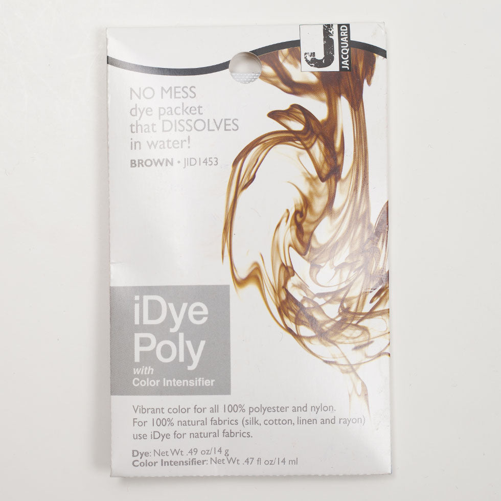 Jacquard iDye Poly Synthetic Fabric Dye - 453 Brown
