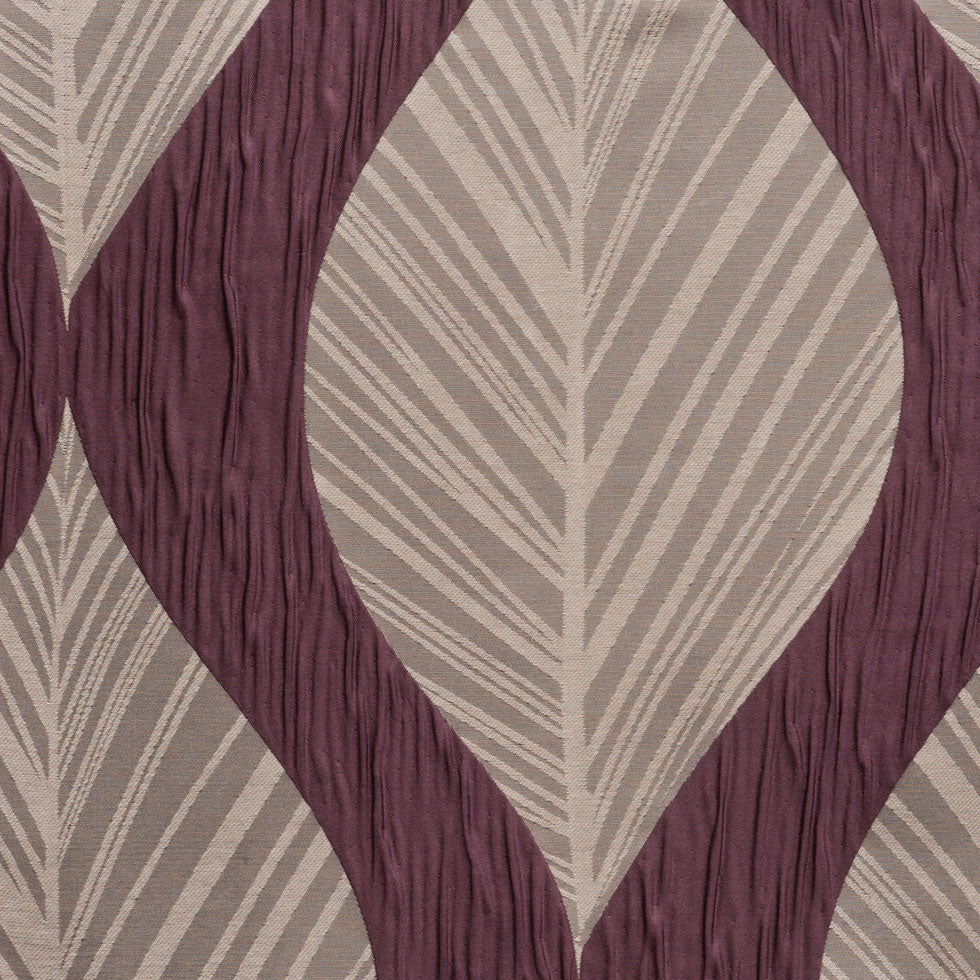 Elderberry Bold Leaves Polyester