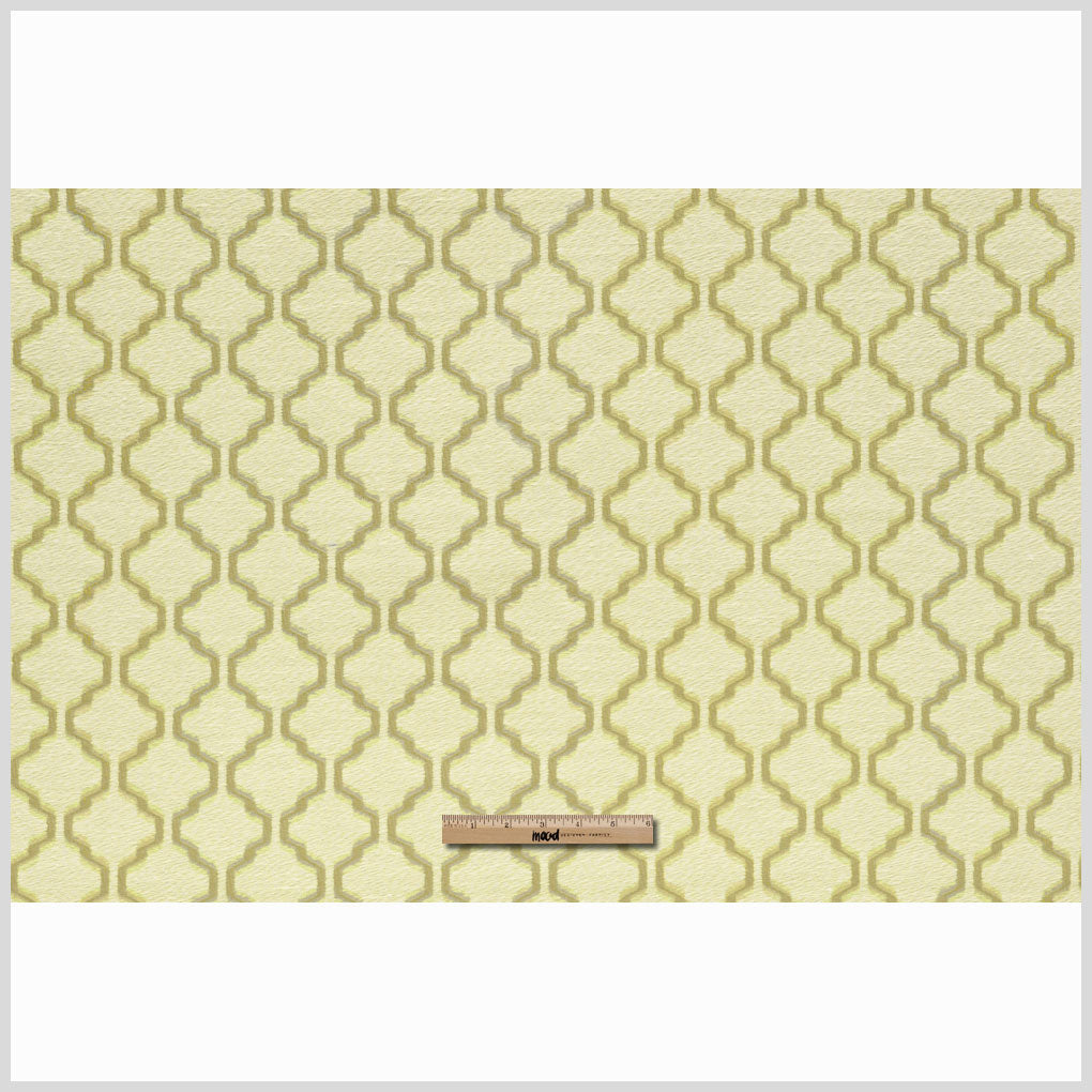 Apple Geometric Trellis Polyester