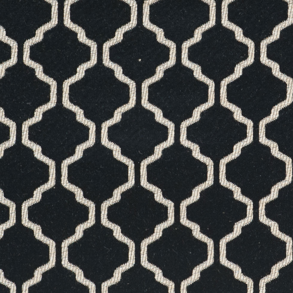 Porcini Geometric Trellis Polyester