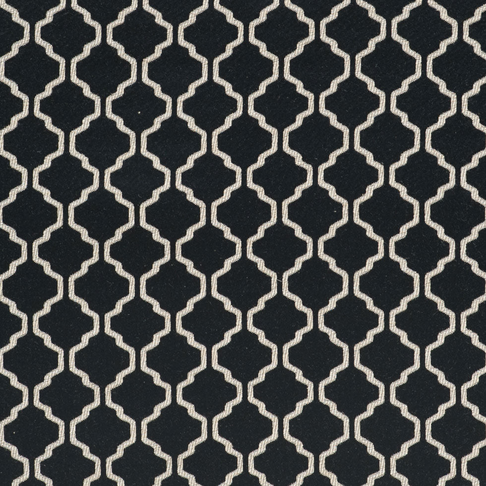 Porcini Geometric Trellis Polyester