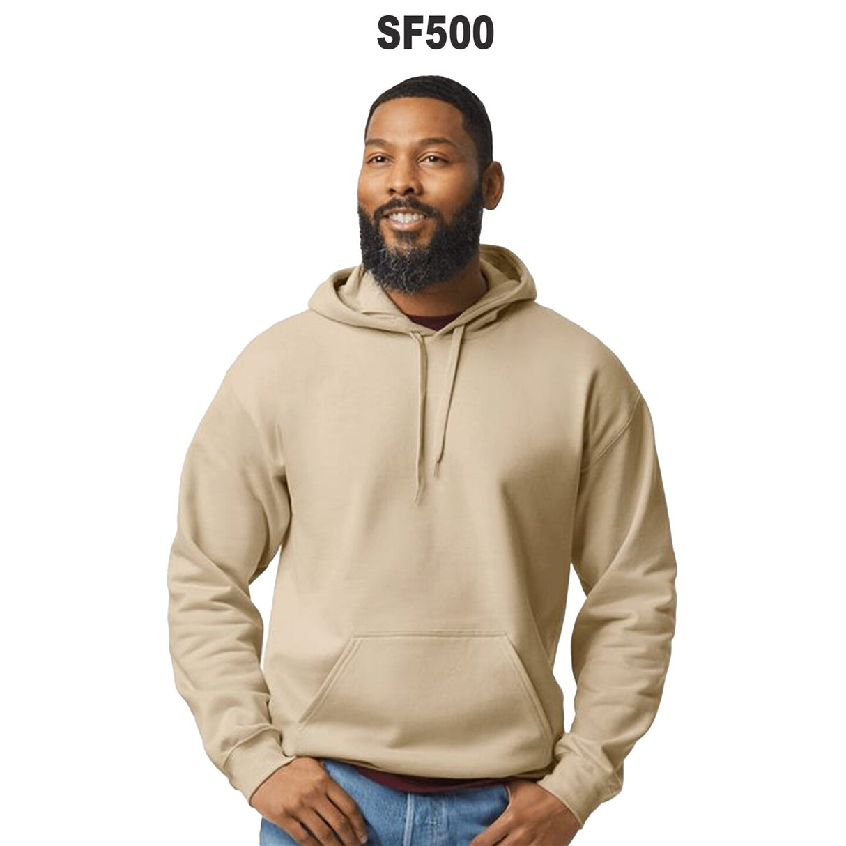 Gildan® Softstyle Midweight Hooded Long Sleeve Sweatshirt