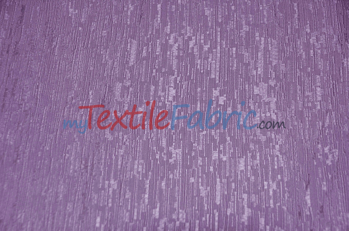 Luxury Jacquard Polyester Fabric - Solid Textured, 58/60" Width, Multiple Colors (1 Yard)