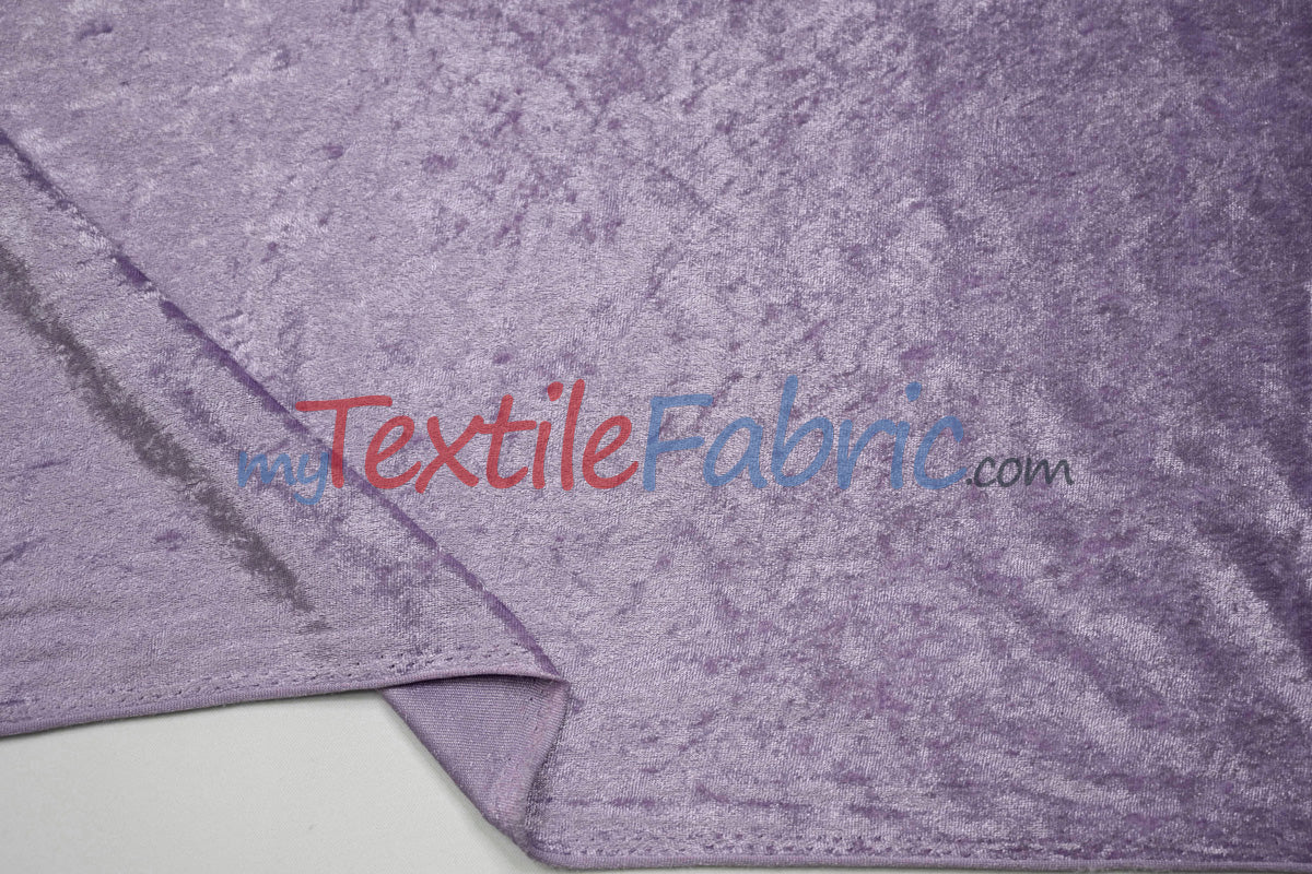 Panne Velvet Polyester Fabric - Crush Panne Velour, Solid, 58/60" Width (1 Yard)