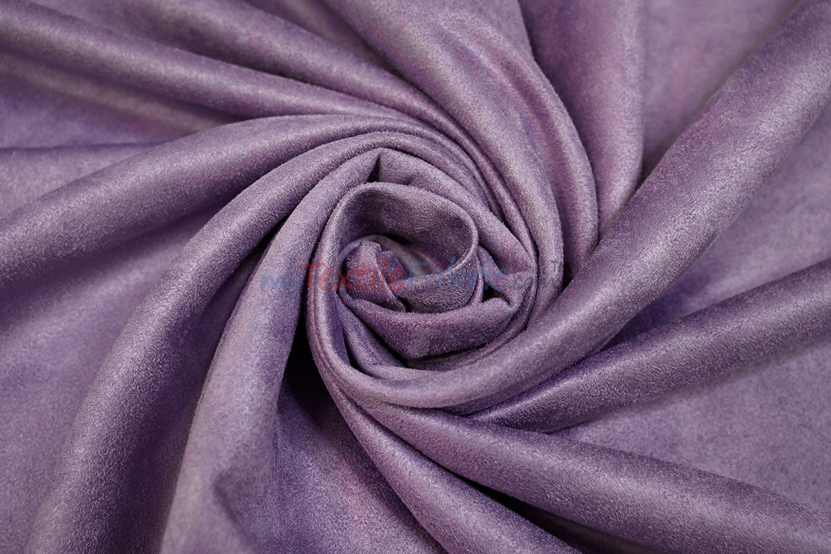 Microsuede Faux Suede Fabric - 40 Colors, 60" Width (Continuous Yards)