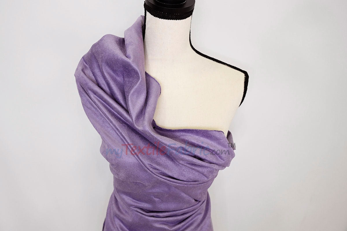 Microsuede Faux Suede Fabric - 40 Colors, 60" Width (Continuous Yards)