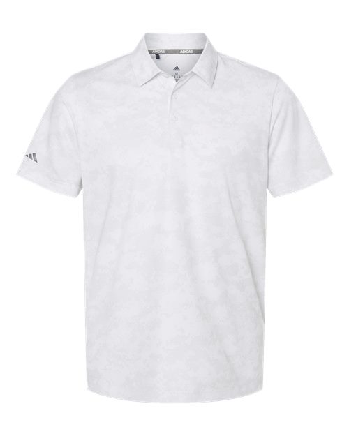 Adidas Men's All Over Camo Print Polo
