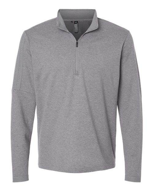 Adidas Men's 3-Stripes Quarter-Zip Sweater Pullover