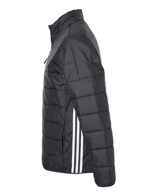 Men's 3-Stripes Puffer Full-Zip Jacket