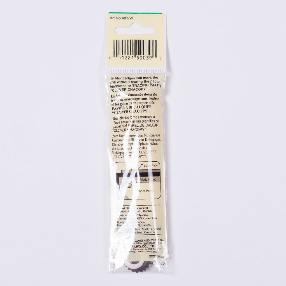 Clover Blunt Edge Tracing Wheel