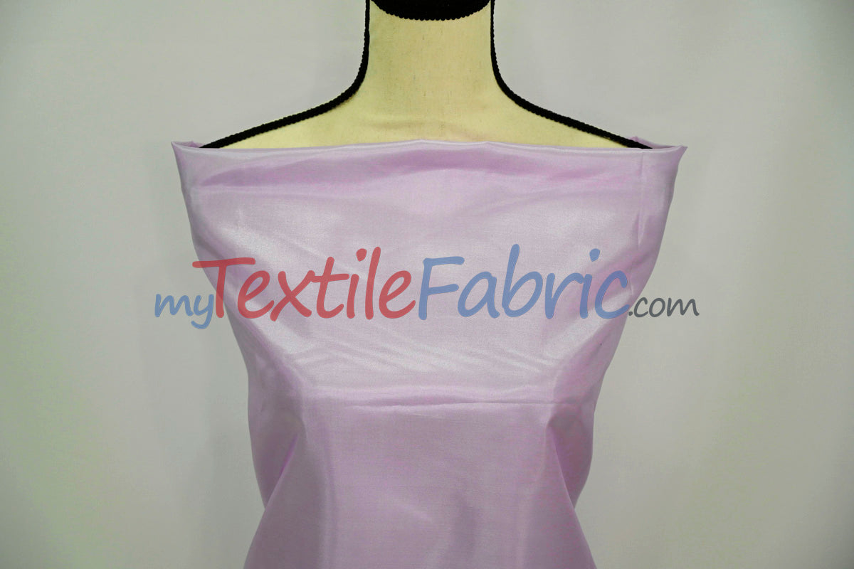 Polyester Silky Habotai Lining Polyester Fabric - Solid, 58" Wide (Sample Swatch)