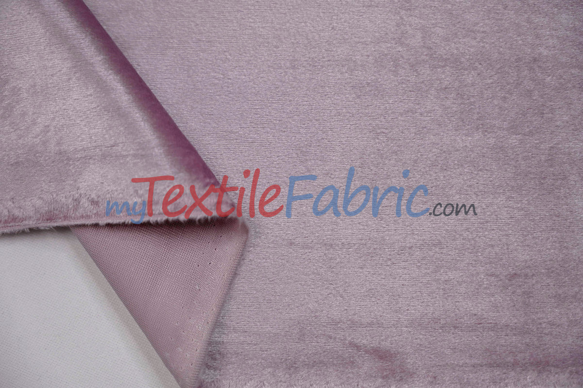 BT Royal Plush Velvet Fabric - Soft Plush Non Stretch Velvet, Multiple Colors, 58/60" Width (1 Yard)